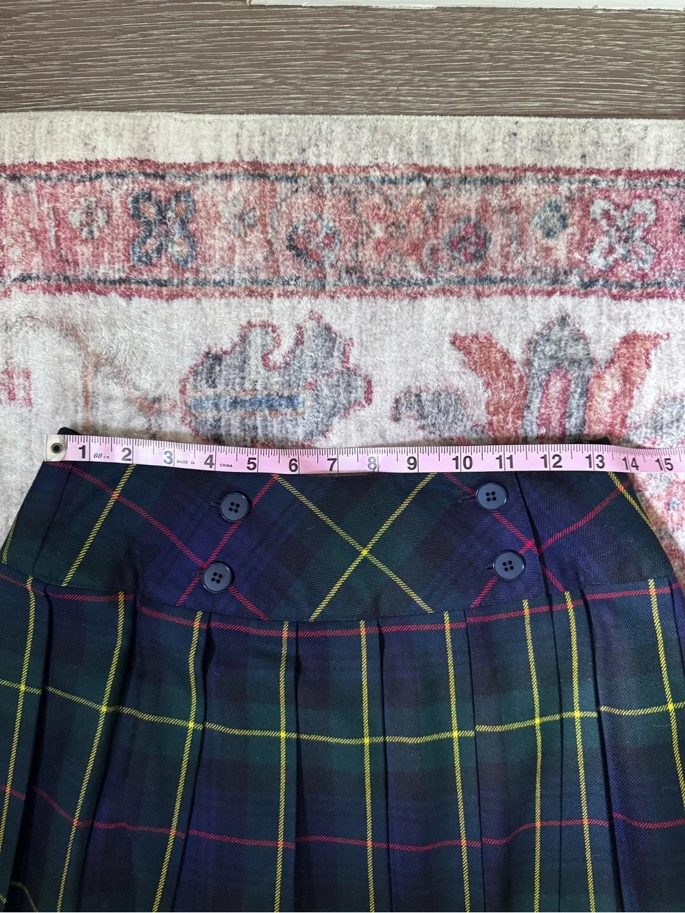 Charter Club line pleated